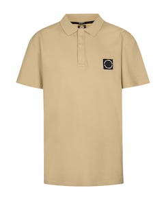 Jongens polo beige