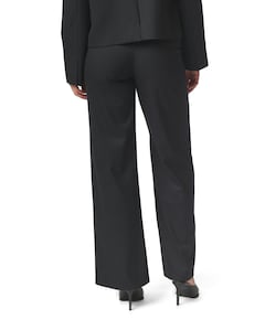 Nathalie Slim Pinstripe Pants dames broek blauw