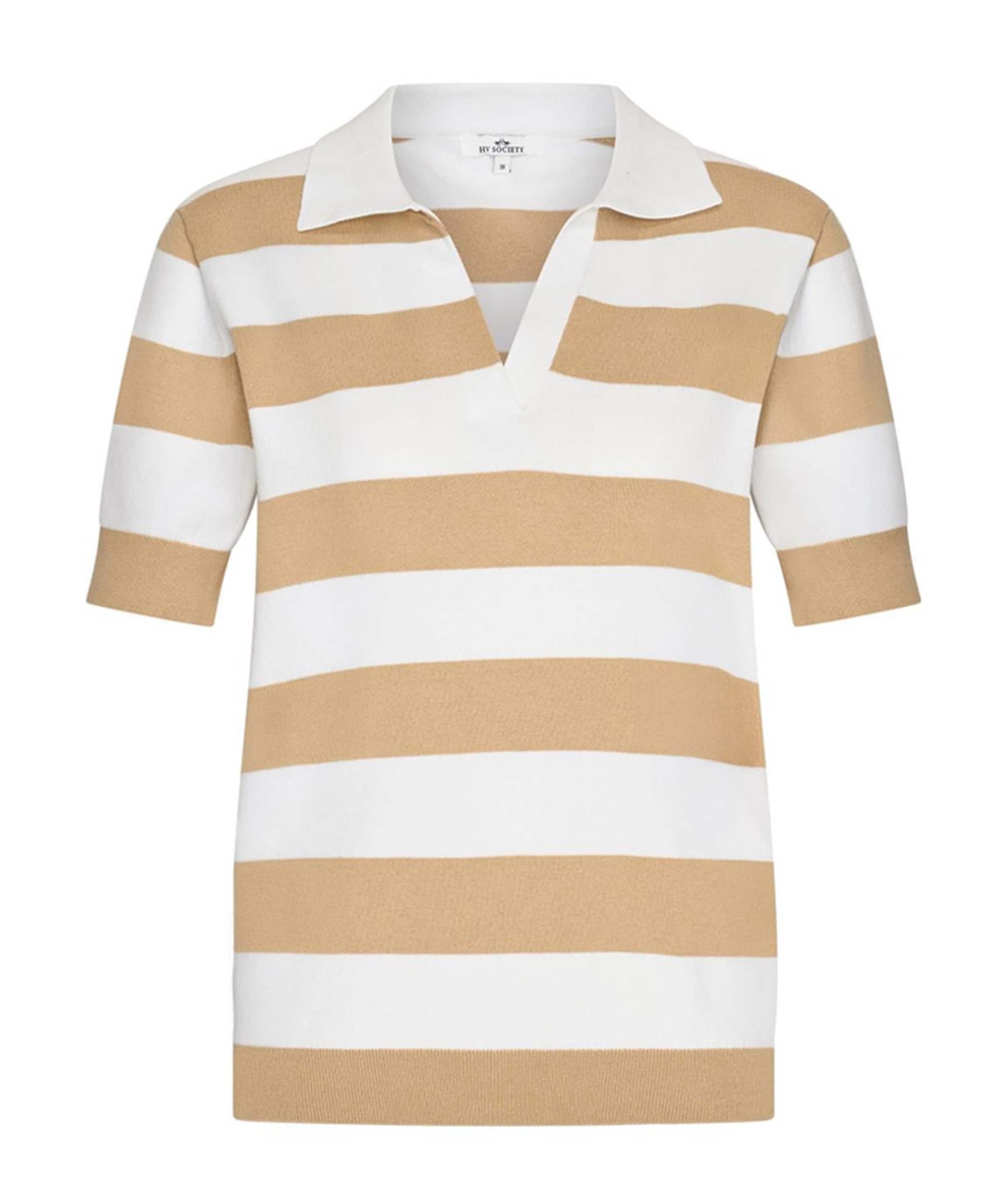 Dames polo beige