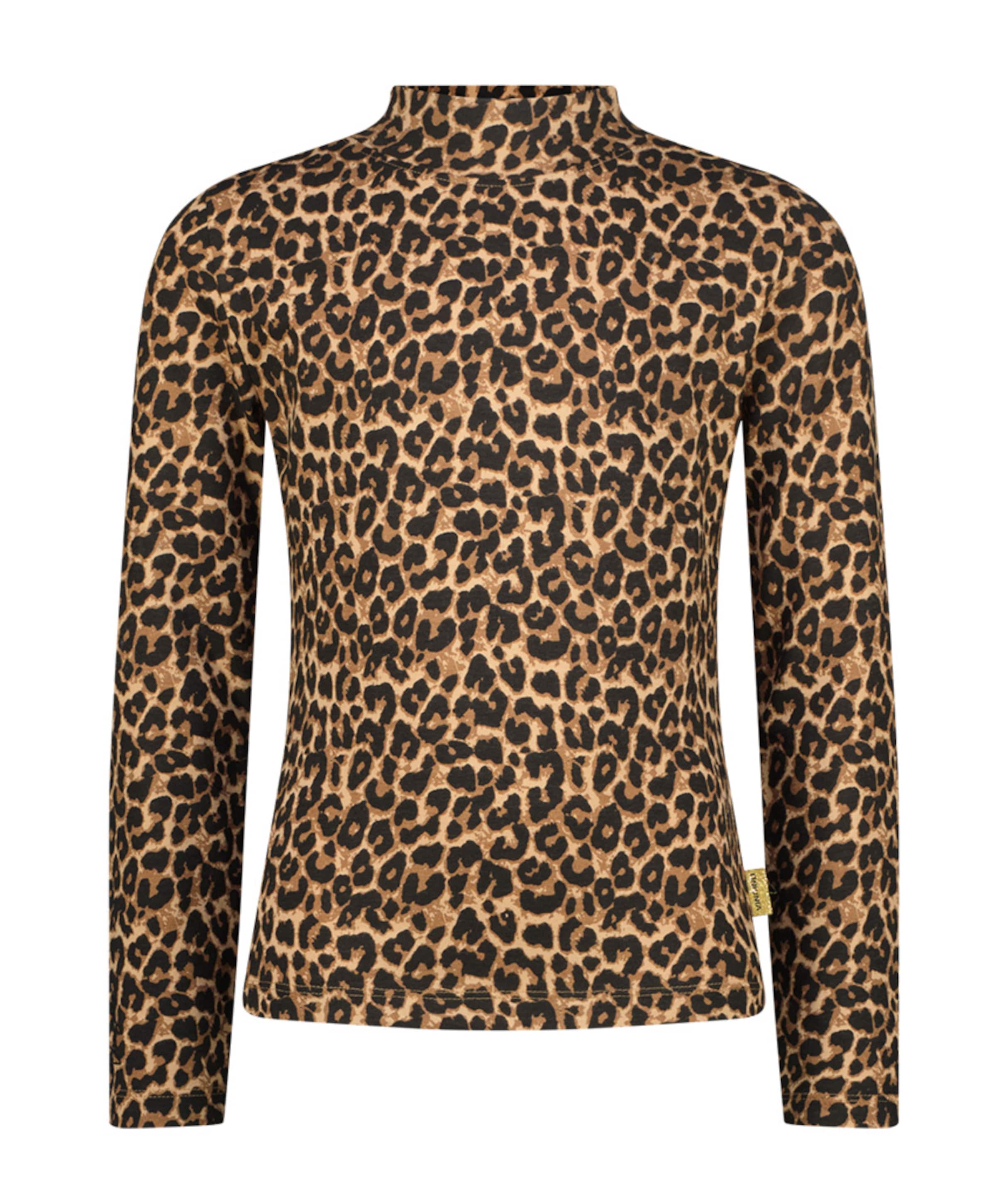 Meisjes longsleeve bruin