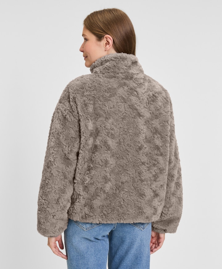 Dames jas beige