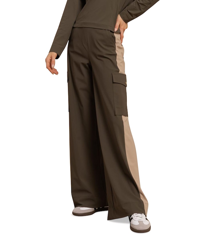 Lexie cargo dames broek bruin