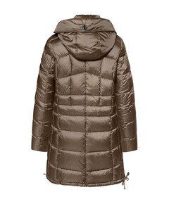 Dames jas bruin