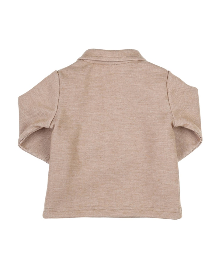Jongens longsleeve beige