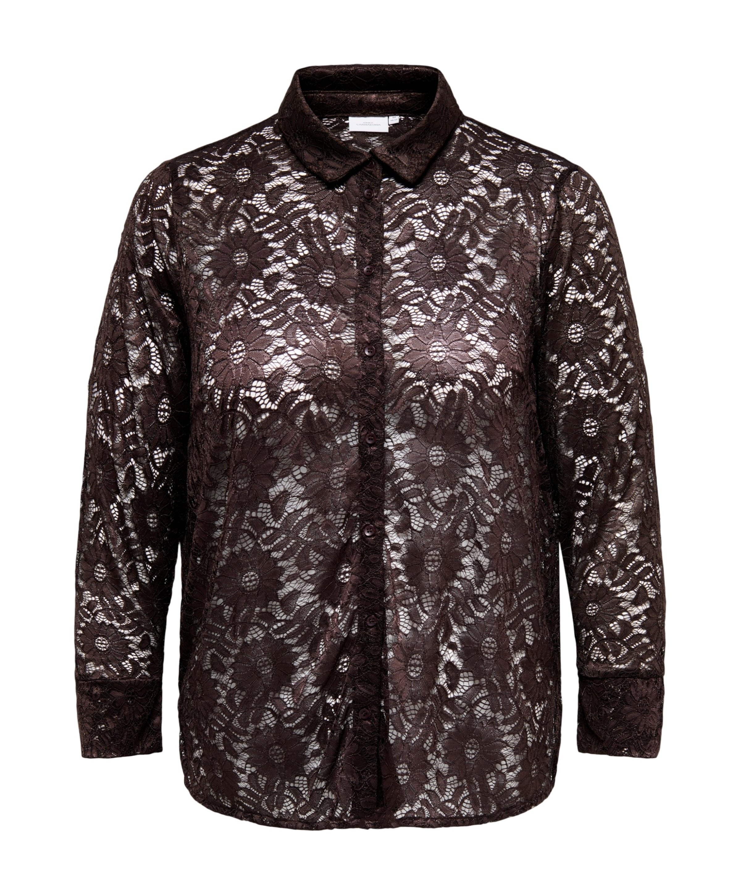 Dames blouse bruin