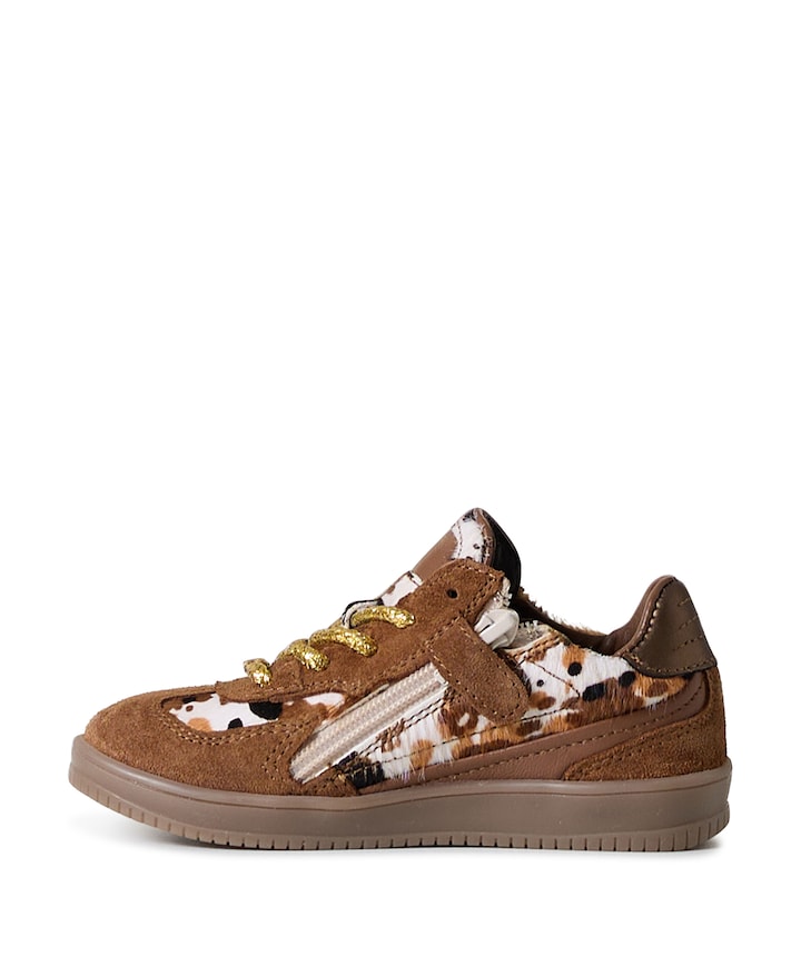 meisjes sneakers bruin