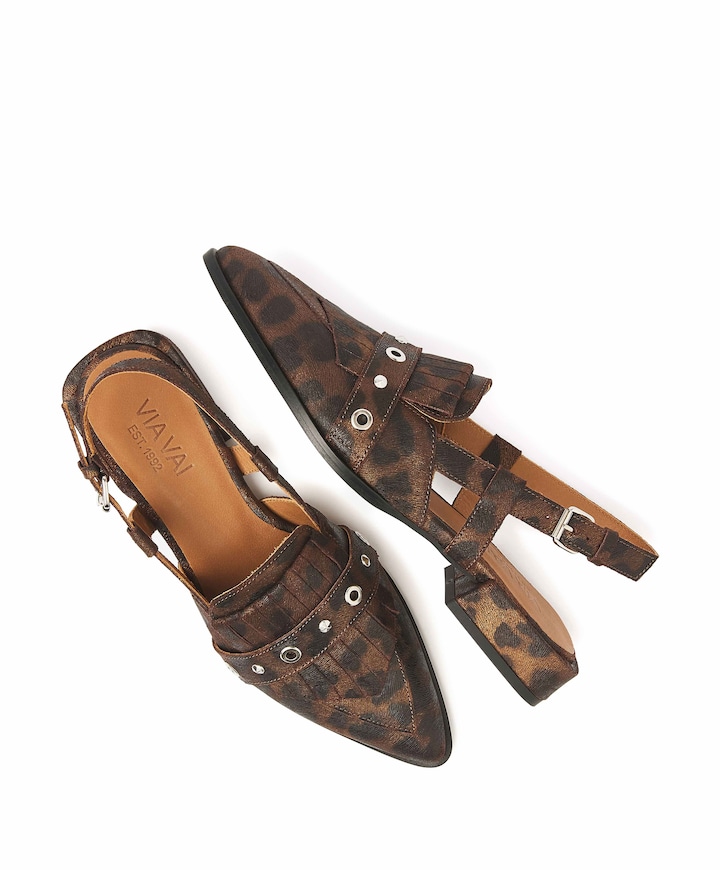 Jazz Tammi dames slingbacks bruin