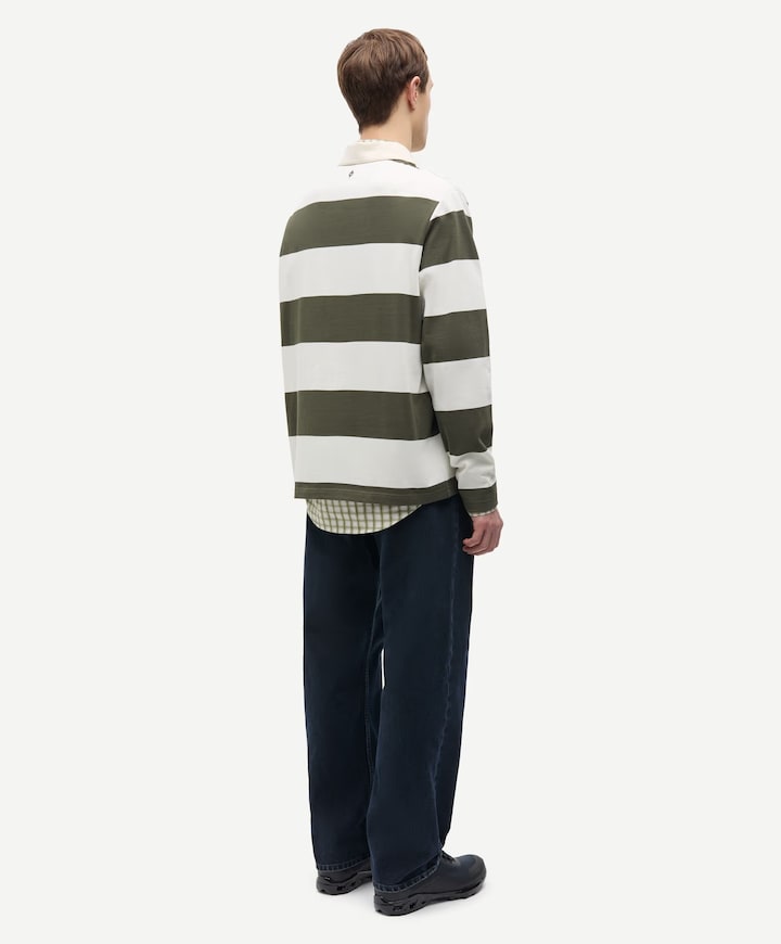 Heren polo groen