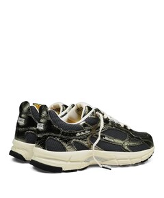 The Re-Run Cracked dames sneakers groen