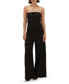 CHANA dames jumpsuit zwart
