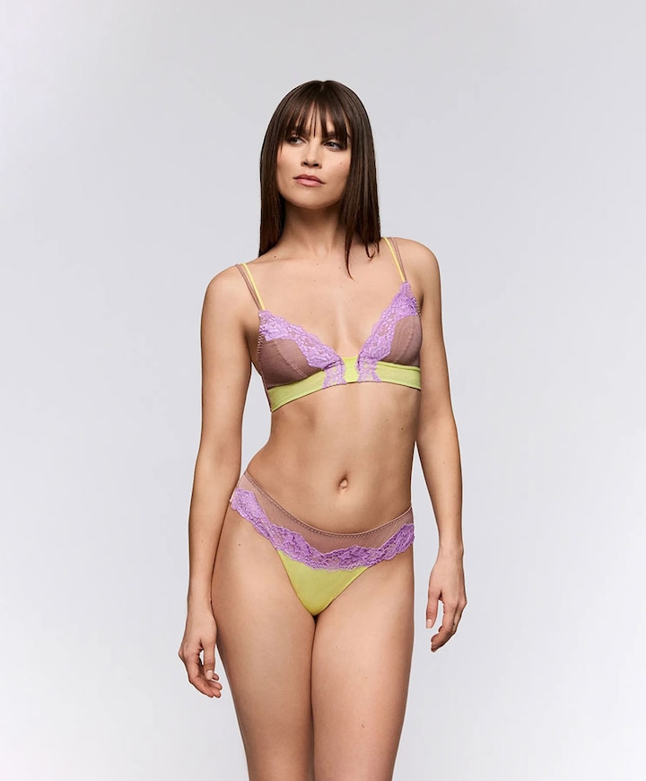 Dames string multicolor