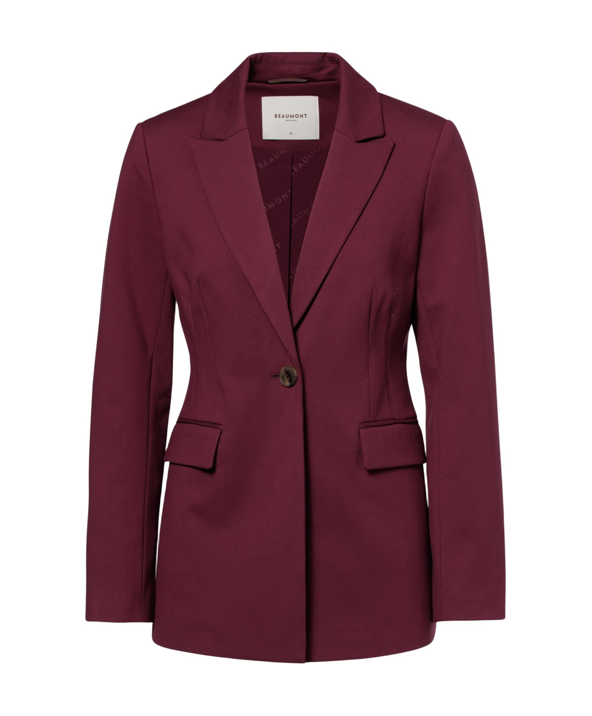 Dames blazer bordeaux
