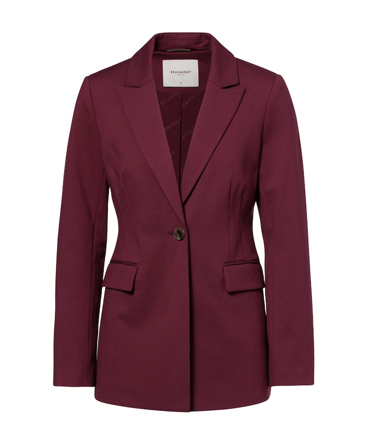 Dames blazer bordeaux