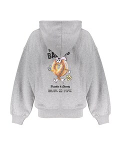 Meisjes hoodie grijs