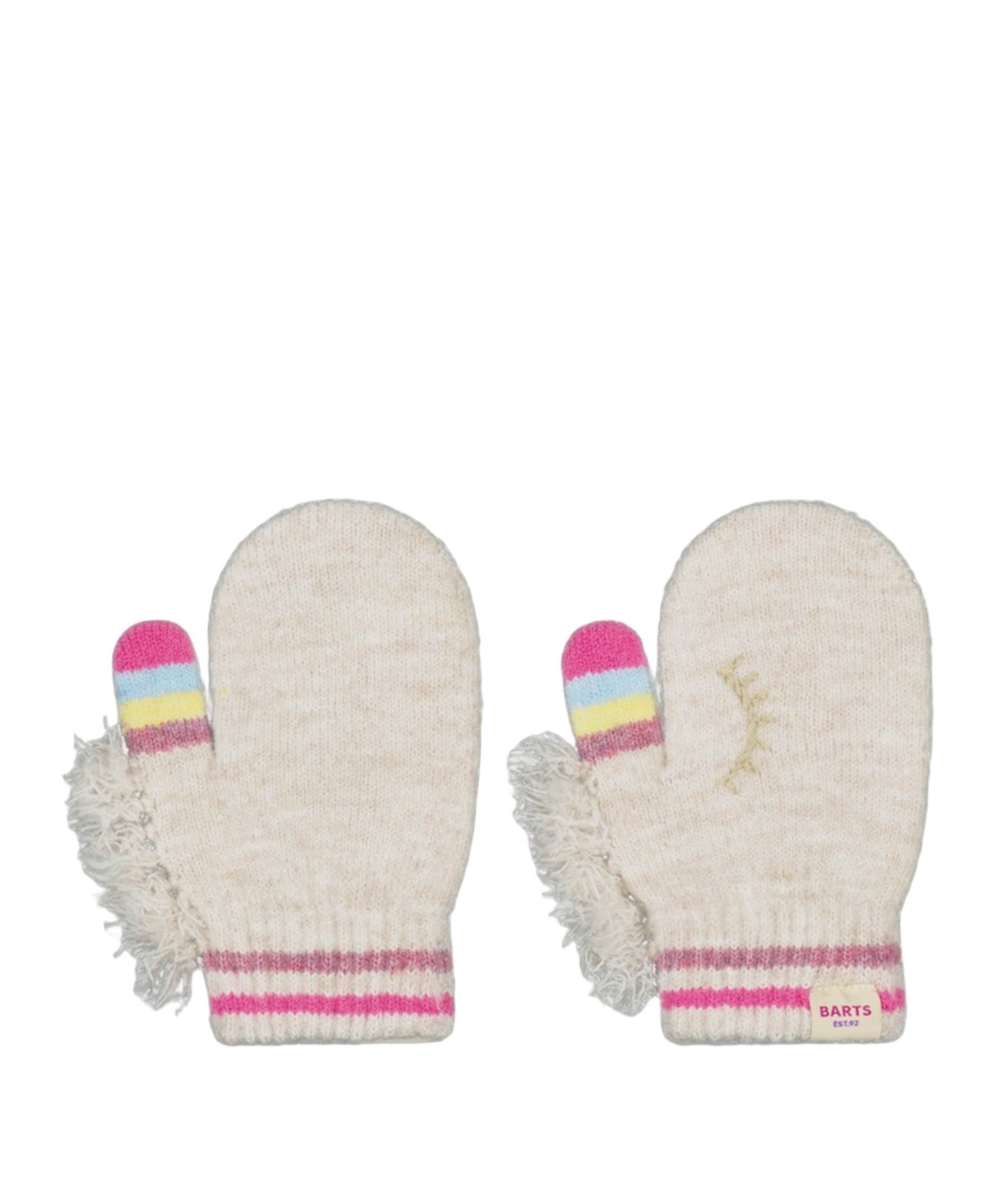 Meisjes handschoenen  ecru