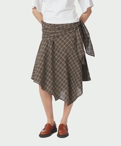 Dames rok bruin