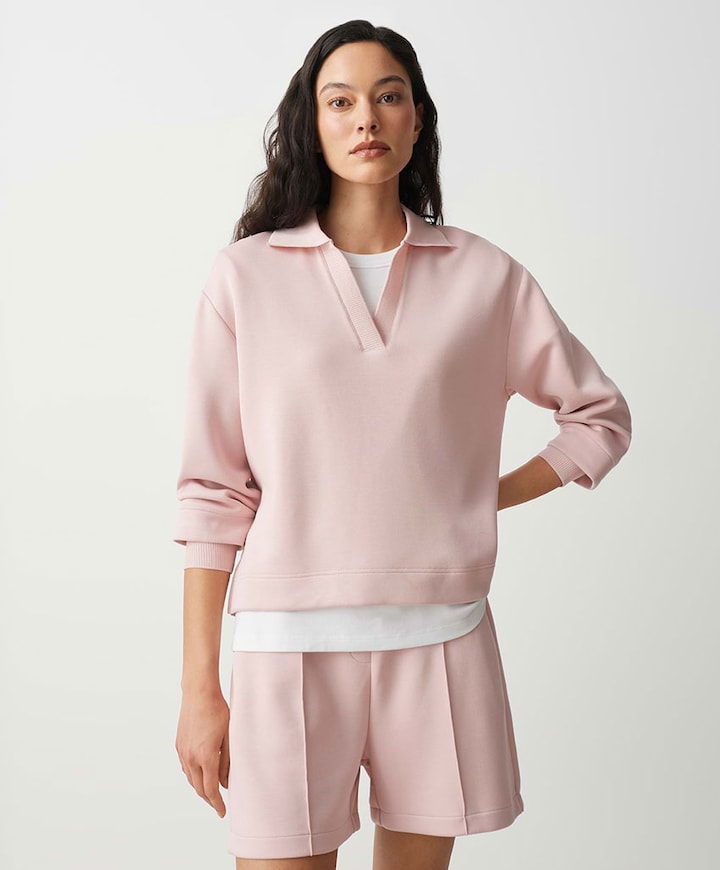 Dames sweater roze