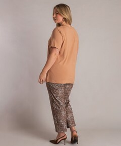 Dames T-shirt oranje