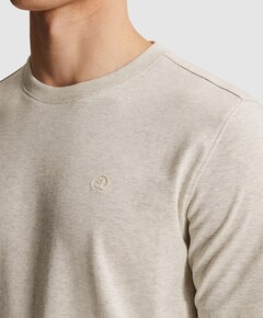 Heren T-shirt ecru