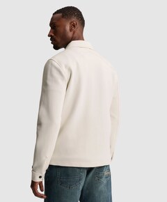 Heren overshirt ecru