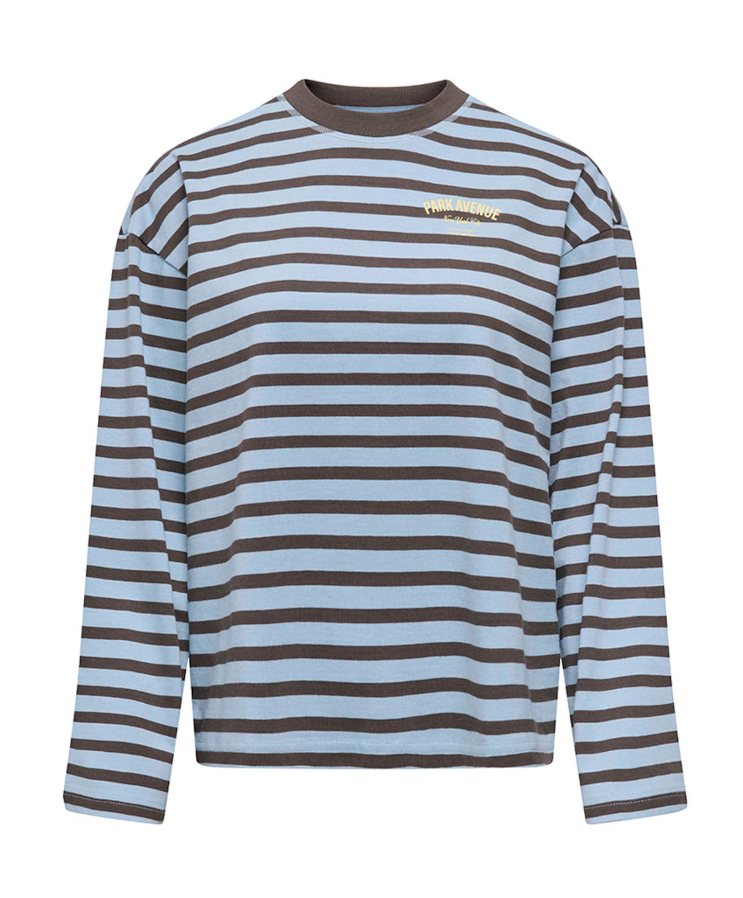 Dames longsleeve blauw