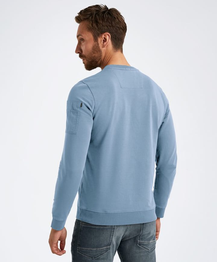 Heren sweater blauw