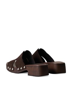 Ziare dames slippers bruin
