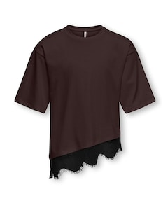 Meisjes T-shirt bruin
