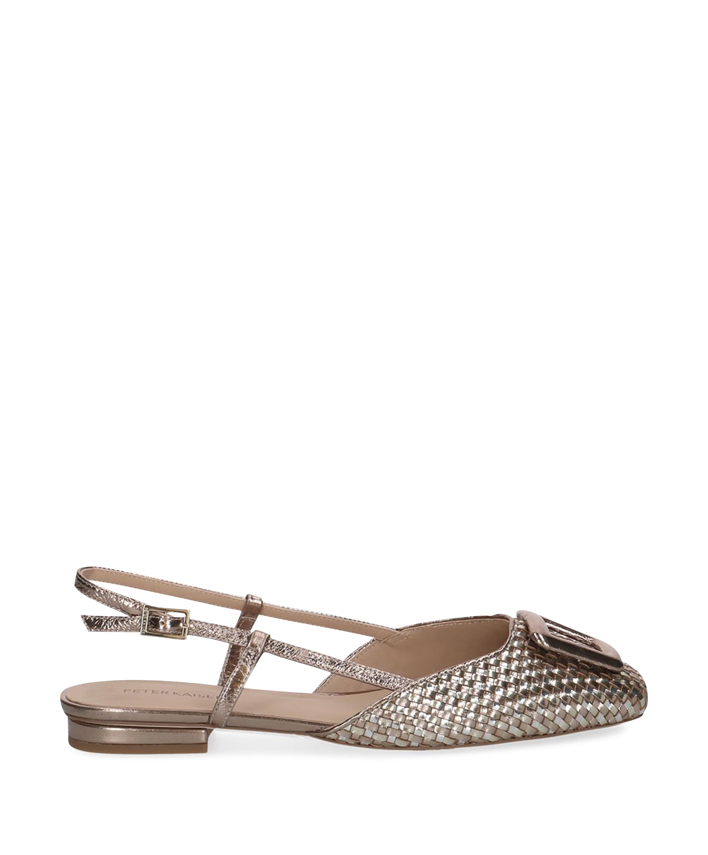 dames slingbacks goud