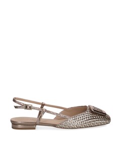 dames slingbacks goud