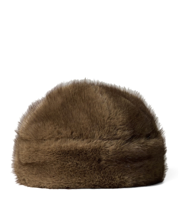 Dames muts bruin