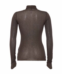 Dames top bruin