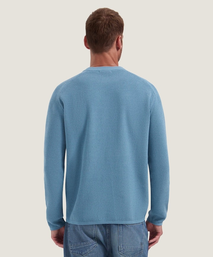 Heren trui blauw