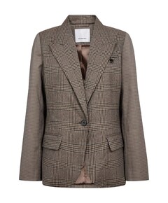 Dames blazer bruin