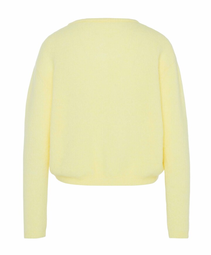 Dames vest geel