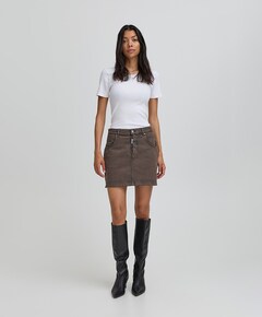 Dames rok bruin