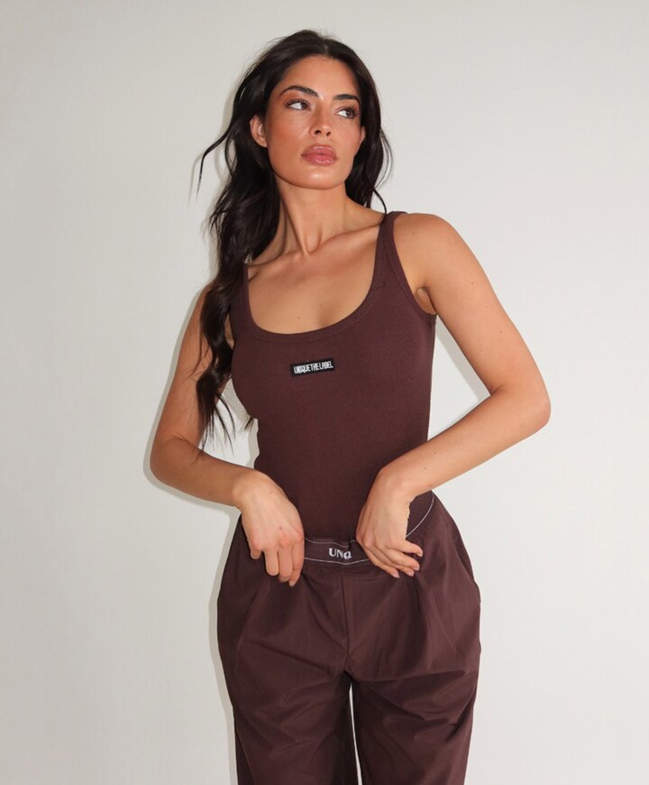 Dames body bruin