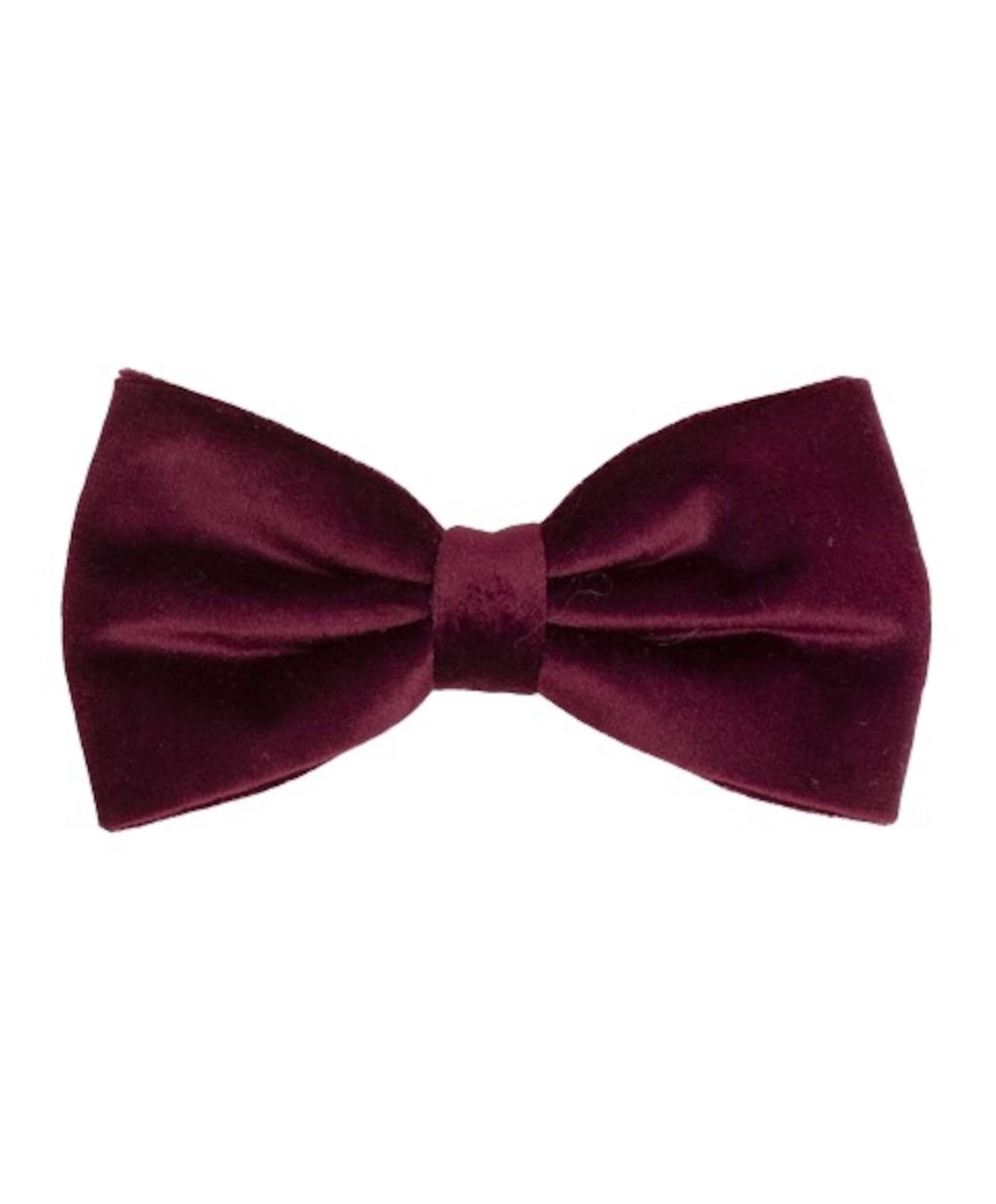 Heren vlinderstrikje bordeaux