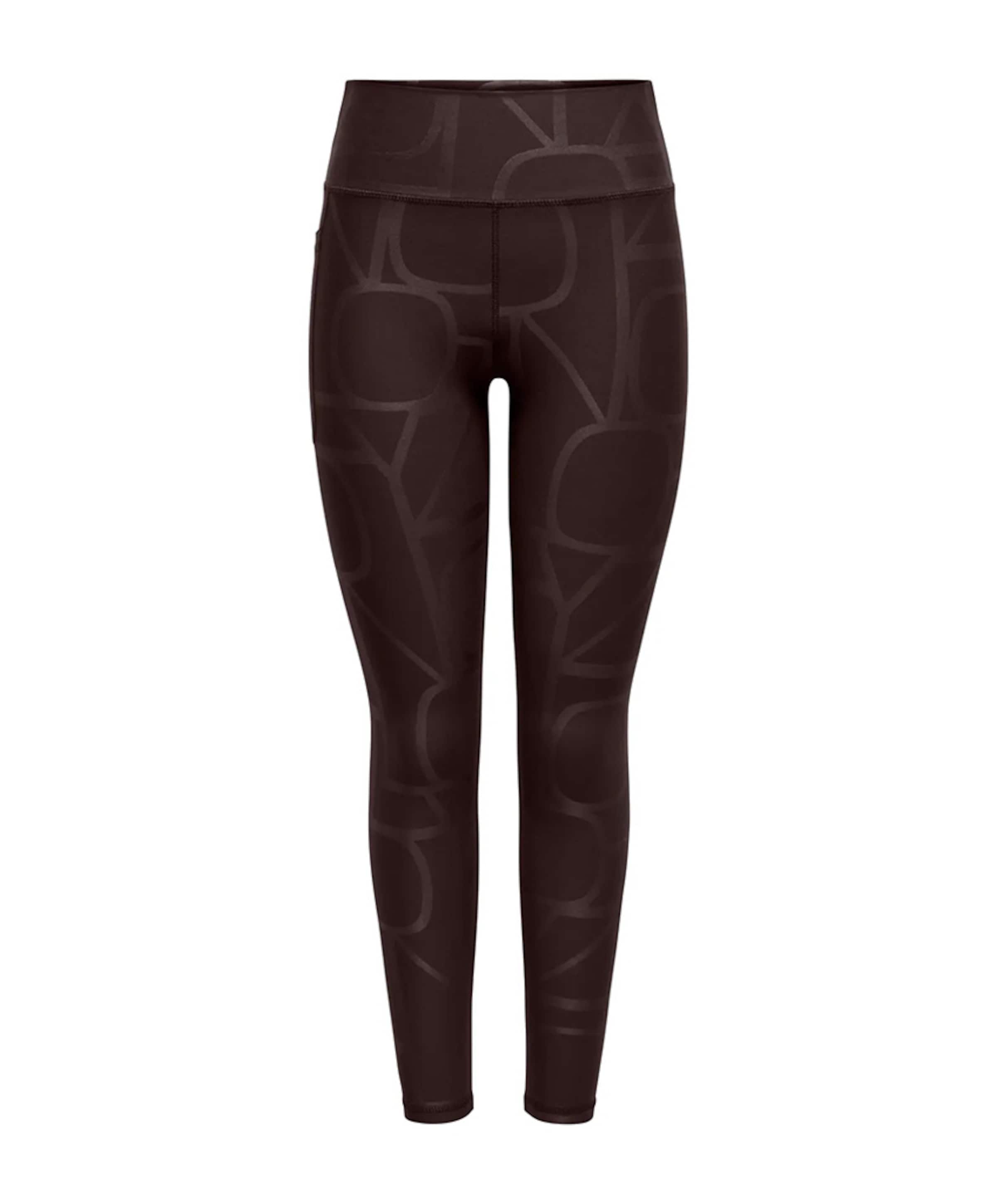 ONPFONT-2 LOGO HW PCK tights NOOS dames tights bruin