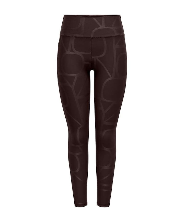 ONPFONT-2 LOGO HW PCK tights NOOS dames tights bruin