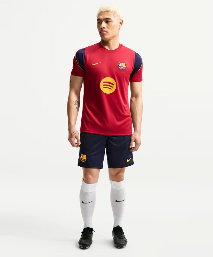 Fcb M Nk Df Strk Shorts Kz heren shorts blauw