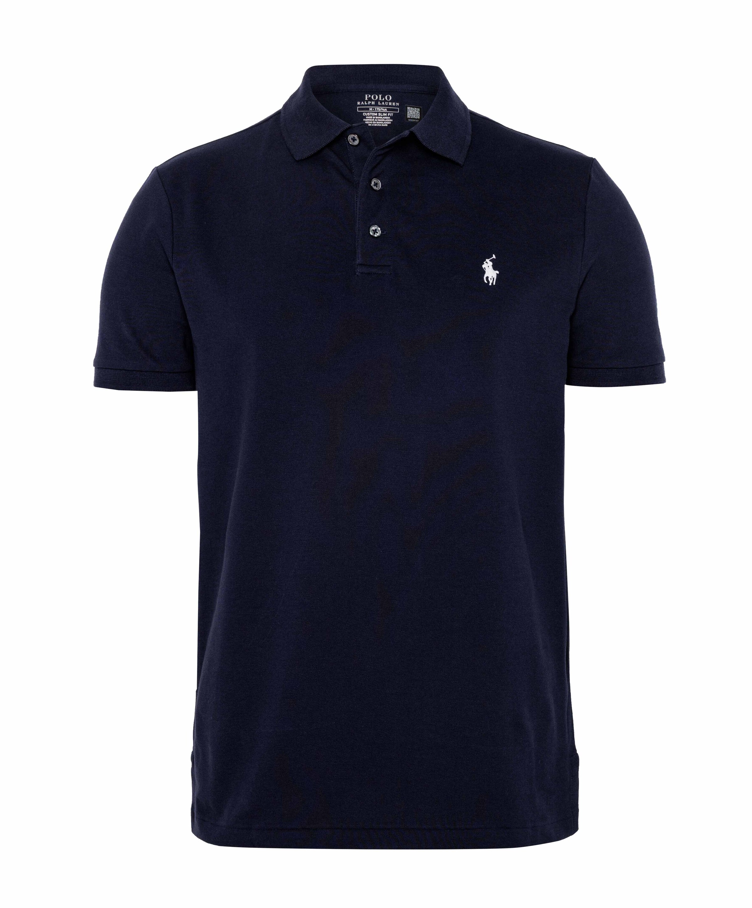 Heren polo blauw