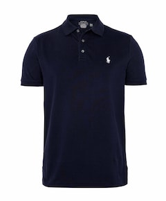Heren polo blauw