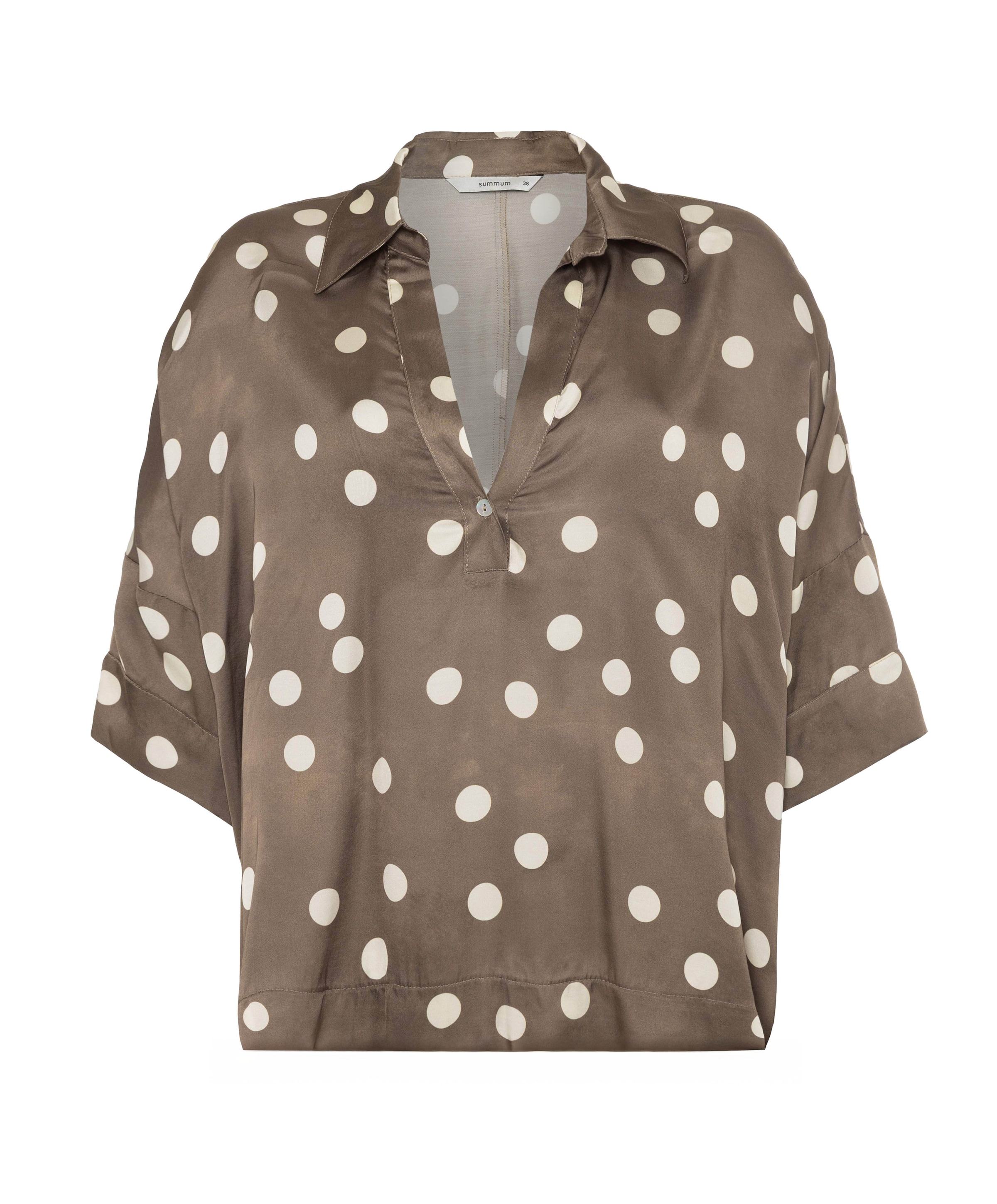 Dames blouse beige