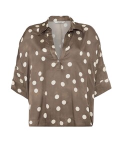Dames blouse beige