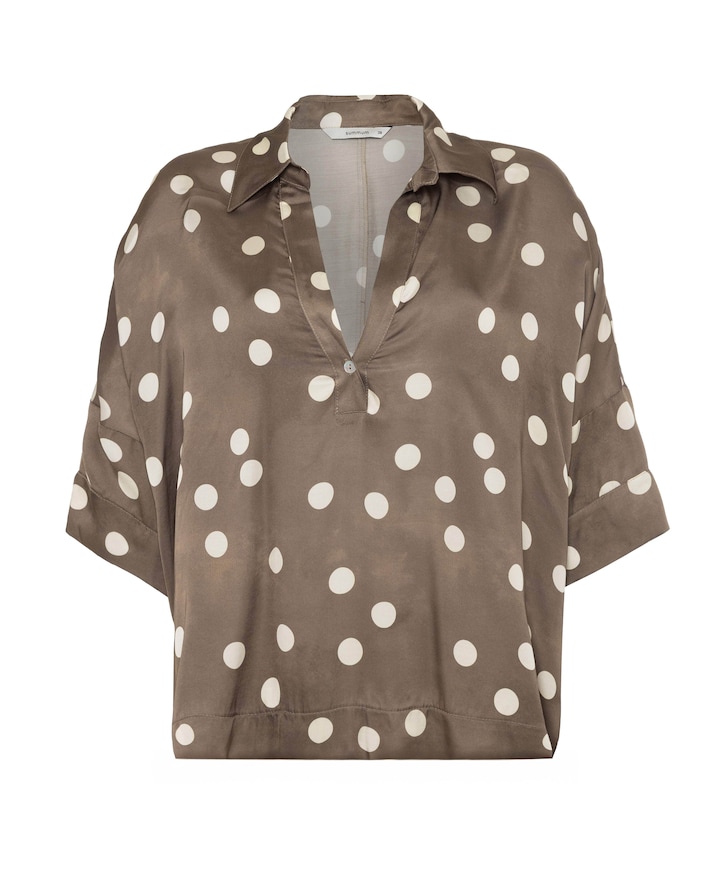 Dames blouse beige