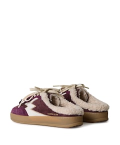 CLUB MULE PATCHWORK dames clogs bordeaux