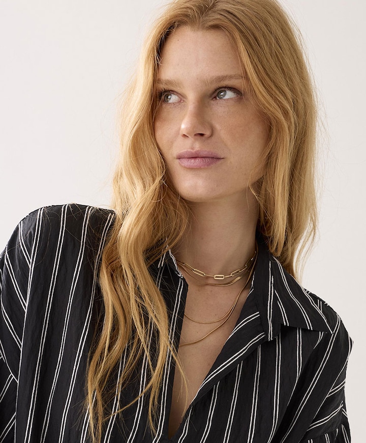 Dames blouse zwart