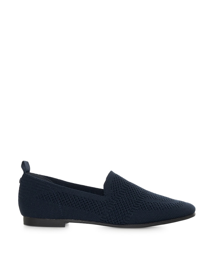 dames loafers blauw