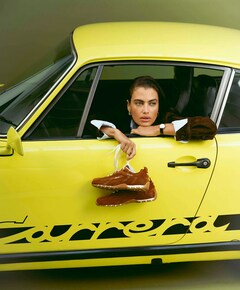 The Re-Run Drive dames sneakers bruin